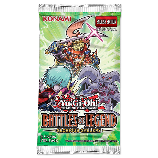 Yu-Gi-Oh!: Battles of Legend - Glorious Gallery - Booster Box 1st Edition (PREORDER) (BLGG)