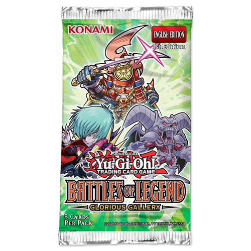Yu-Gi-Oh!: Battles of Legend - Glorious Gallery - Booster Pack 1st Edition (PREORDER) (BLGG)