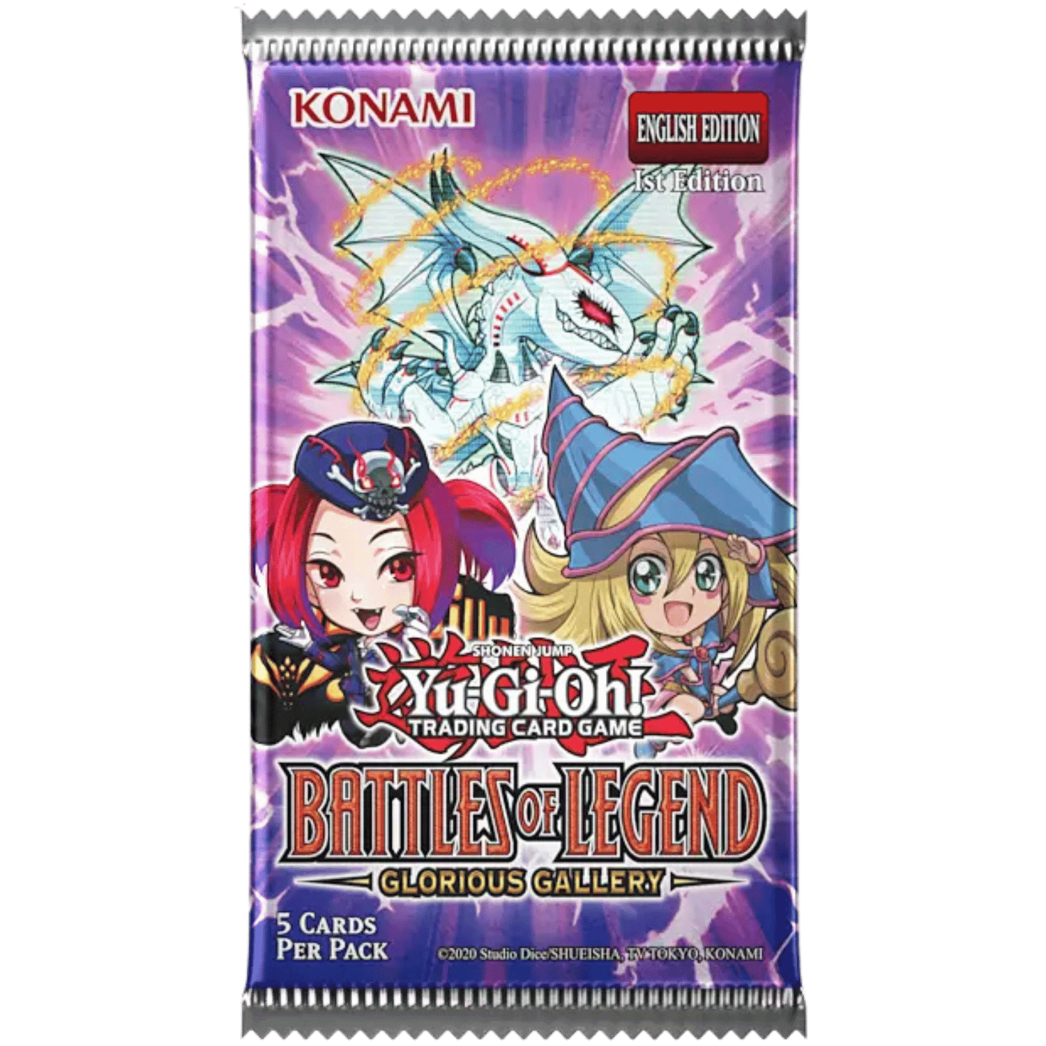 Yu-Gi-Oh!: Battles of Legend - Glorious Gallery - Booster Box 1st Edition (PREORDER) (BLGG)