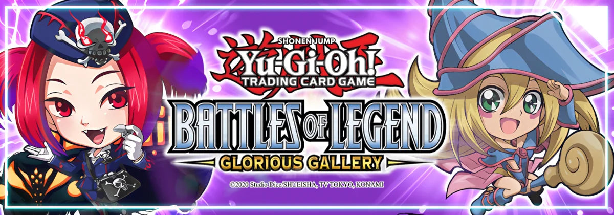 Yu-Gi-Oh!: Battles of Legend - Glorious Gallery - Booster Box 1st Edition (PREORDER) (BLGG)